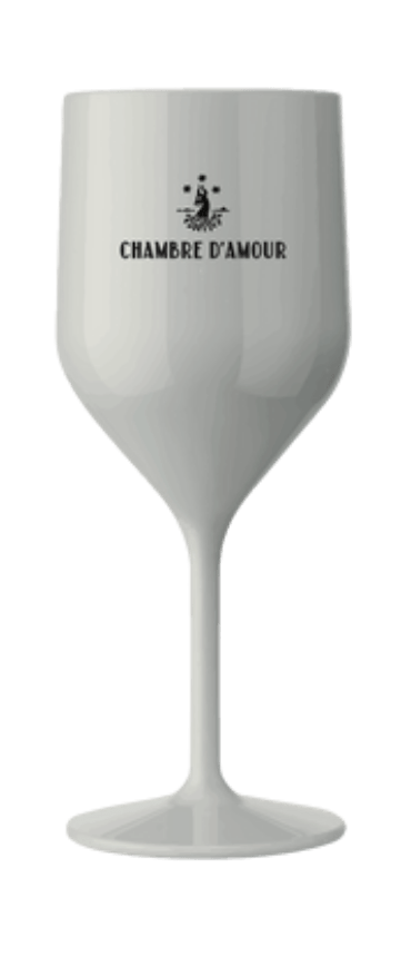 Lionel Osmin & Cie, Le verre à pied ecocup Chambre d'Amour de 25 cl  